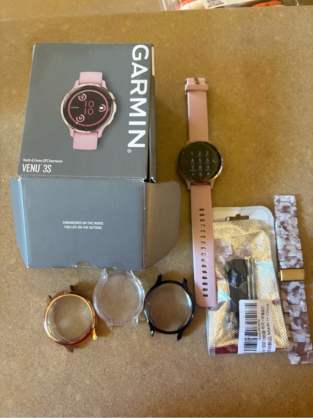 Garmin Venu 3S Pink GPS Smartwatch